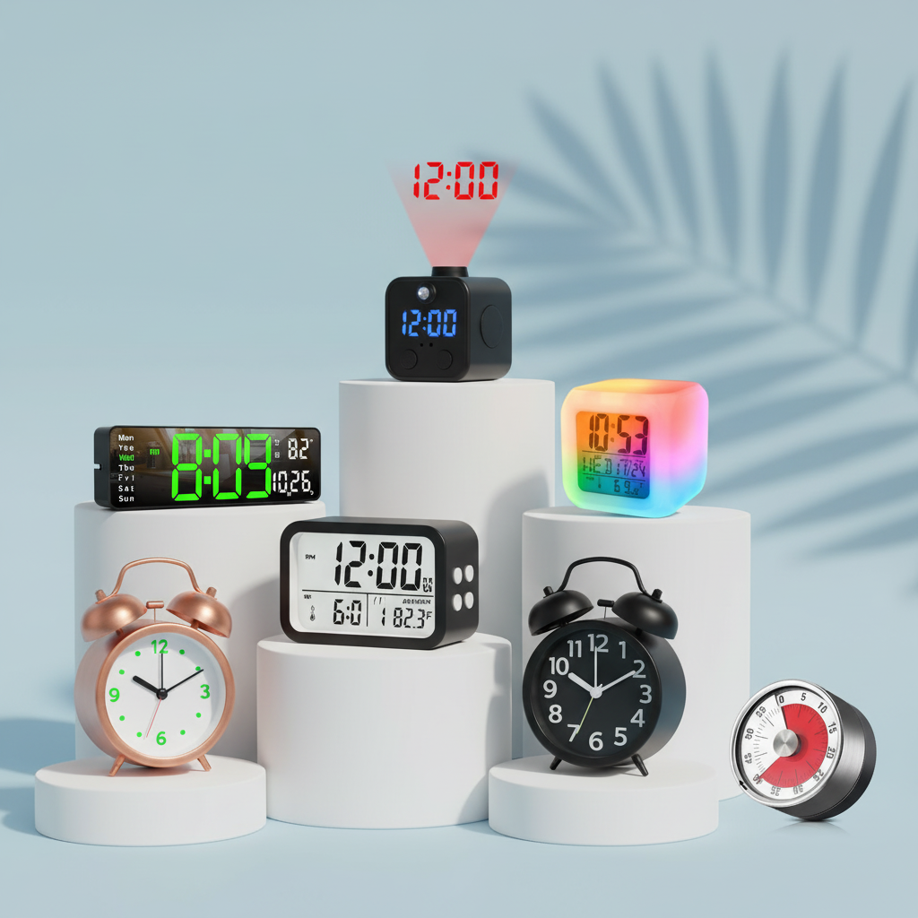 Analog & Digital Clock