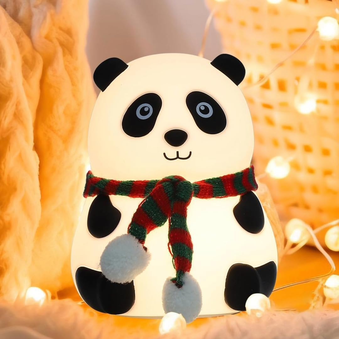 indoce Sales Cute Panda Night Light, Cute Night Light Gift for Kids