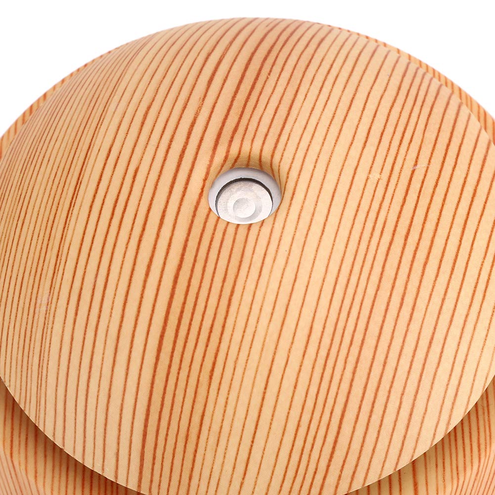 Indoce Sales Air Atomizer, Hollow with LED Light Wooden Grain Air Humidifier, Portable for Bedroom Office